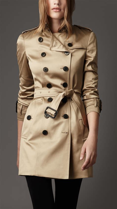 cotton trench coat by burberry|burberry trench coat clearance.